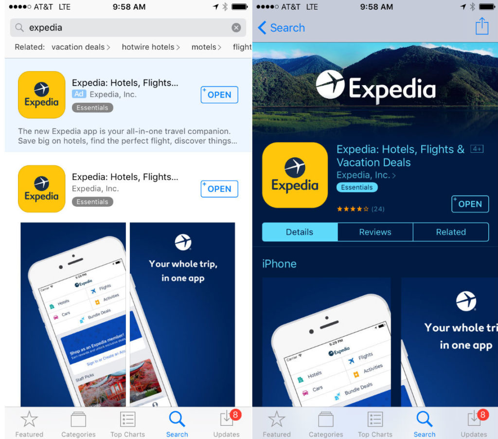 expedia app download